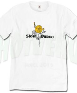 Slow Dance Vintage Rose T Shirt For Teen