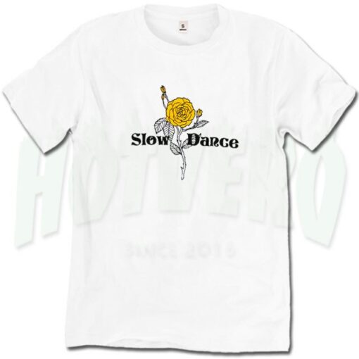 Slow Dance Vintage Rose T Shirt For Teen