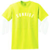 Sunrise Over The Rainbow Summer T Shirt For Teen