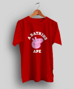 Bape X Peppa Pig T Shirt