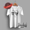 Cute Wild Heart Skull T Shirt For Teen