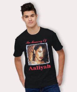 In Memory Of Aaliyah 1979-2001 Vintage T Shirt