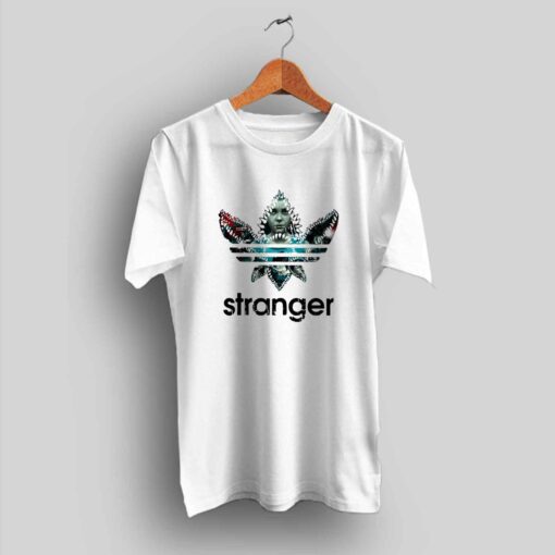 Stranger Things Demogorgon Adidas Parody T Shirt