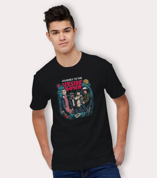 Stranger Things T Shirt Journey To The Upside Down