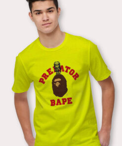 Bathing Ape X Predator T Shirt Collabs