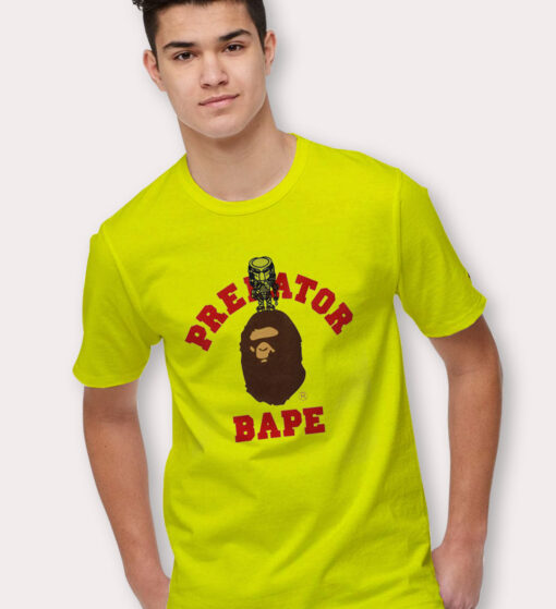 Bathing Ape X Predator T Shirt Collabs