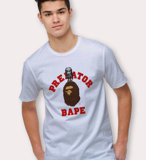 Predator X Bape Urban T Shirt Fashion Collaboration