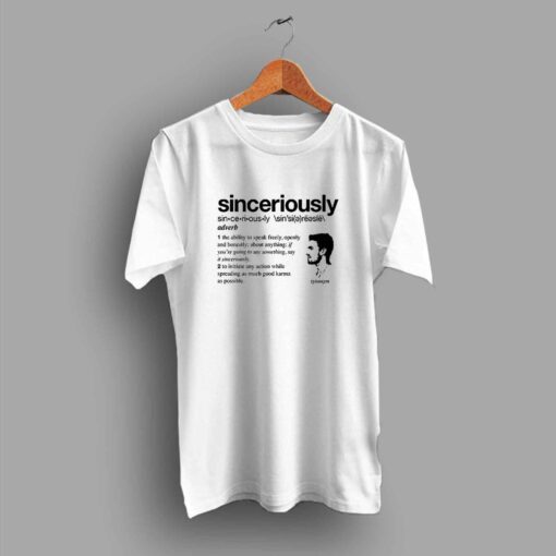 Stephen Amell Sinceriously Meaning T Shirt