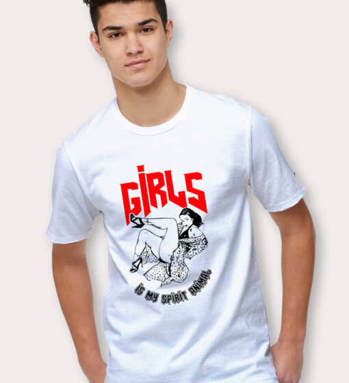 Girls Is My Spirit Animal Graphic T Shirt