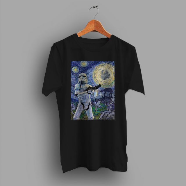 Starry NIght Star Wars Stormtrooper T Shirt