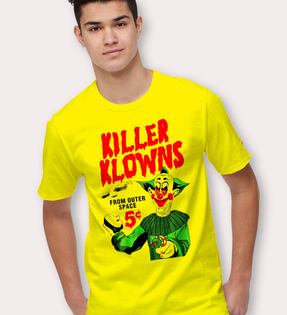 killer klowns from outer space t shirt spencer's