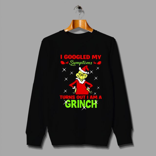 black grinch sweater