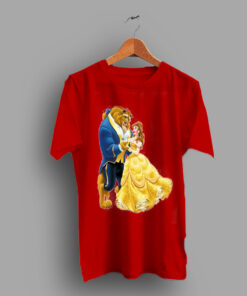 Animated Story Beauty And The Beast Movie T Shirt