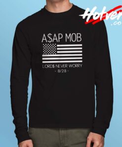 Asap Mob Lords Never Worry Long Sleeve Shirt