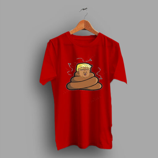 Baby Trump Funny Poop Emoji T Shirt