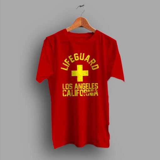 Baywatch Lifeguard Los Angeles California Summer T Shirt