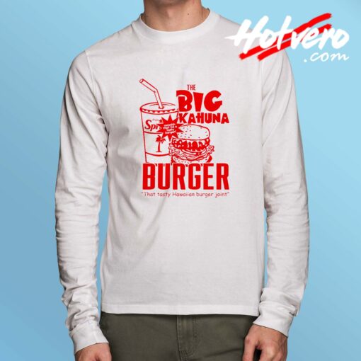 Big Kahuna Burger Pulp Fiction Long Sleeve T Shirt