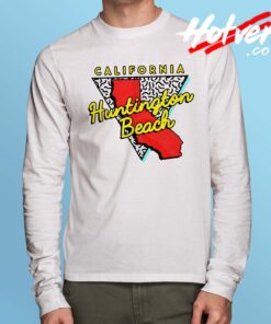 California Huntington Beach Long Sleeve T Shirt