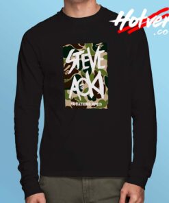 Cheap Bape Steve Aoki Long Sleeve Shirt