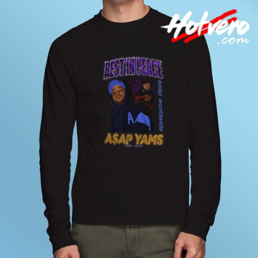 Cheap RIP Asap Yams Long Sleeve Shirt