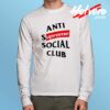 Cheap Supreme Anti Social Club Long Sleeve Shirt