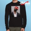 Cheap Travis Scott Supreme Parody Long Sleeve Shirt