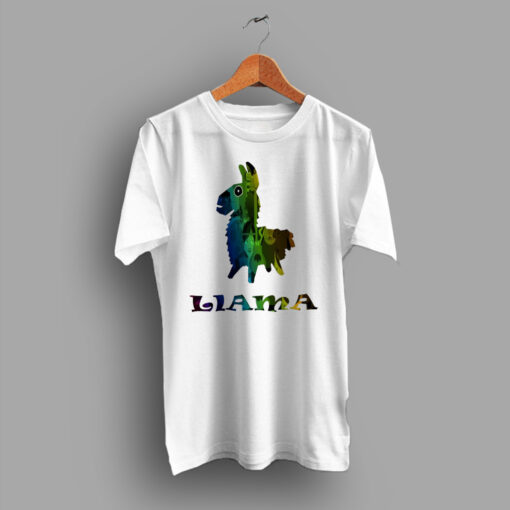 Cute Llama Fortnite Game T Shirt