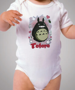 Cute Totoro Love Studio Ghibli Baby Onesie