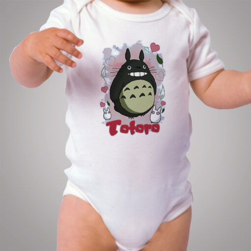 Cute Totoro Love Studio Ghibli Baby Onesie