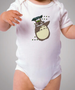 Cute Totoro Umbrella Baby Onesie Bodysuit