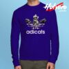 Funny Adicats Adidas Parody Long Sleeve T Shirt