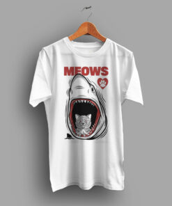 Funny Cat Jaws Parody T Shirt For Men and Women