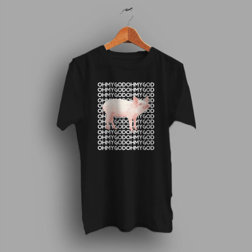 Funny Pig Oh My God Parody T Shirt