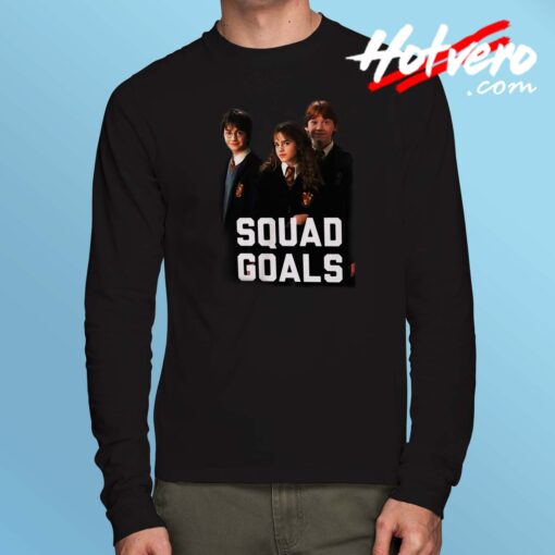 Harry Potter Squad Goals Long Sleeve Shirt