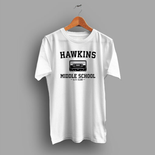 Hawkins Middle School Av Club College T Shirt