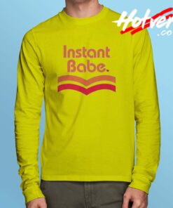 Instant Babe Vintage Long Sleeve T Shirt