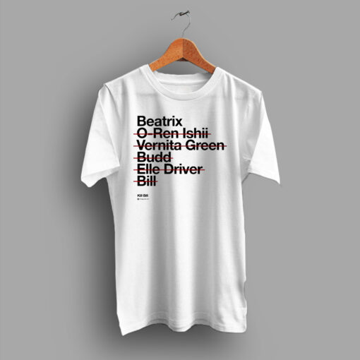 Kill Bill Beatrix O Ren Ishii Vintage Movie T Shirt - Hotvero