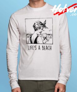 Life is a Beach Vintage Long Sleeve T Shirt