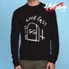 Live Fast Die GG Allin Band Long Sleeve T Shirt