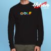 OFWGKTA Hip Hop Golf Rainbow Long Sleeve Shirt