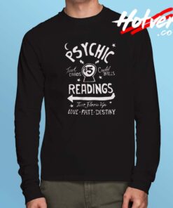 Psychic Readings Tarot Card Long Sleeve T Shirt