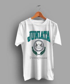 Retro Logo Juniata Pennsylvania University 1992 College T Shirt