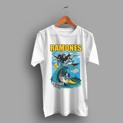 Rockaway Beach Ramones Punk T Shirt