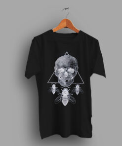 Taxidermy Steampunk Skull Womens T Shirt