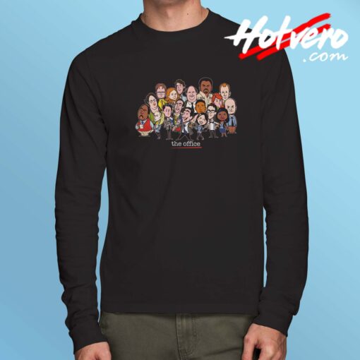 The Office Cast All Character Long Sleeve Shirt