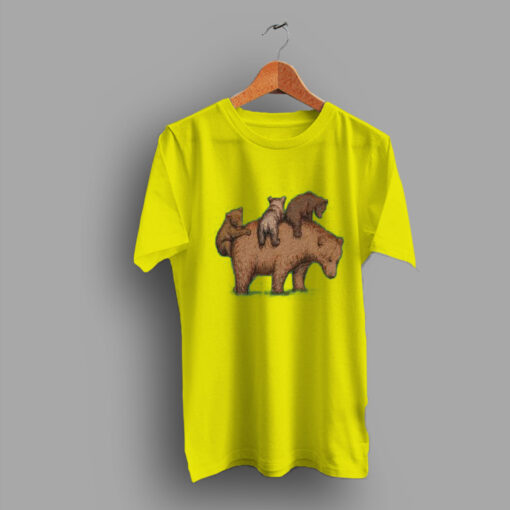 Three Little Bears Funny Family T Shirt