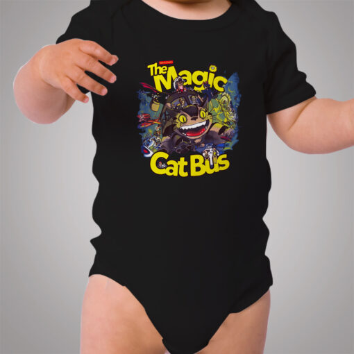 Totoro Magical Cat Bus Baby Onesie Bodysuit