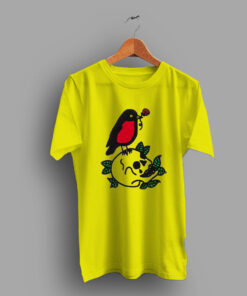 True Nature Of The Red Breasted Robin Ans Skull T Shirt