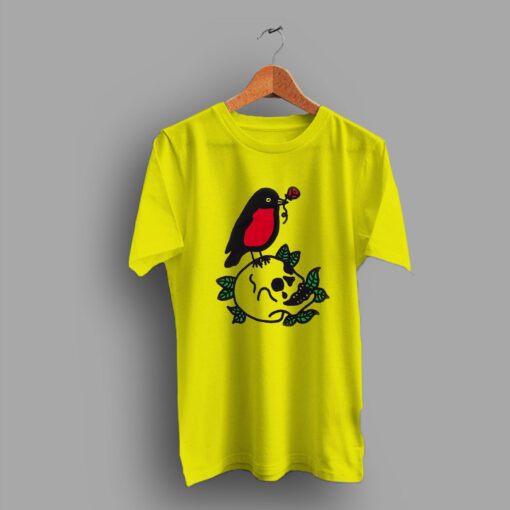 True Nature Of The Red Breasted Robin Ans Skull T Shirt