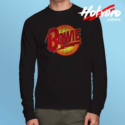 Vintage David Bowie Symbol Long Sleeve Shirt